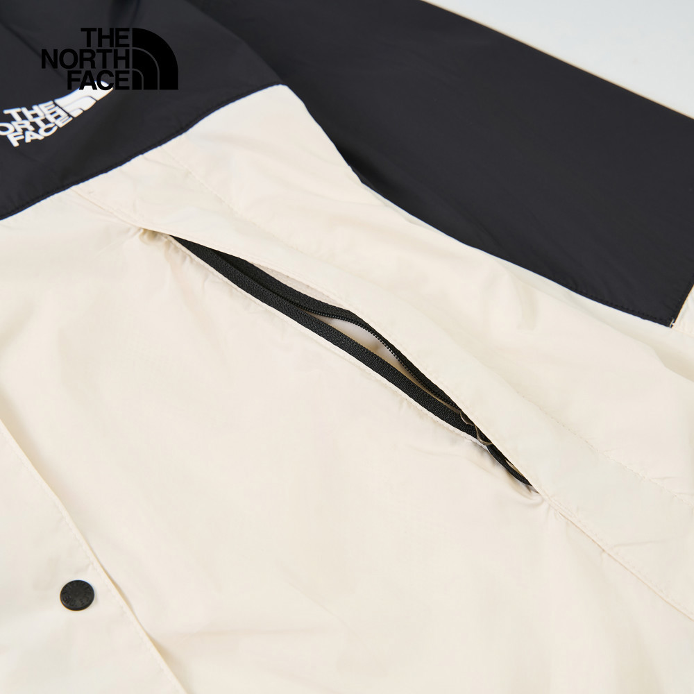【10/26 00點限時搶購】The North Face北面女款米白色DWR防潑水防風外套｜8DGSROU