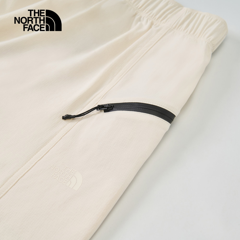 【10/27 00點限時搶購】The North Face北面女款米白色DWR防潑水長裙｜8DGTQLI