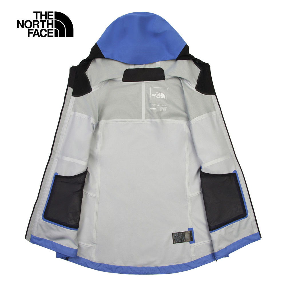 The North Face北面女款藍色FUTURELIGHT防水透氣衝鋒衣｜8DKH5H2