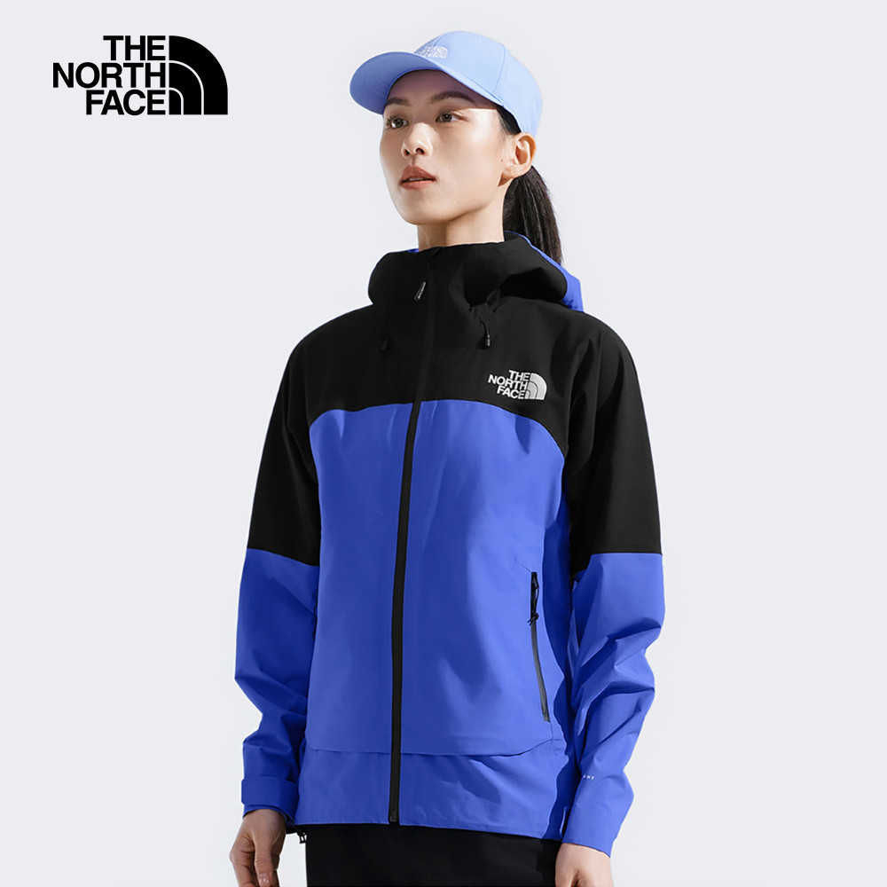 The North Face北面女款藍色FUTURELIGHT防水透氣衝鋒衣｜8DKH5H2