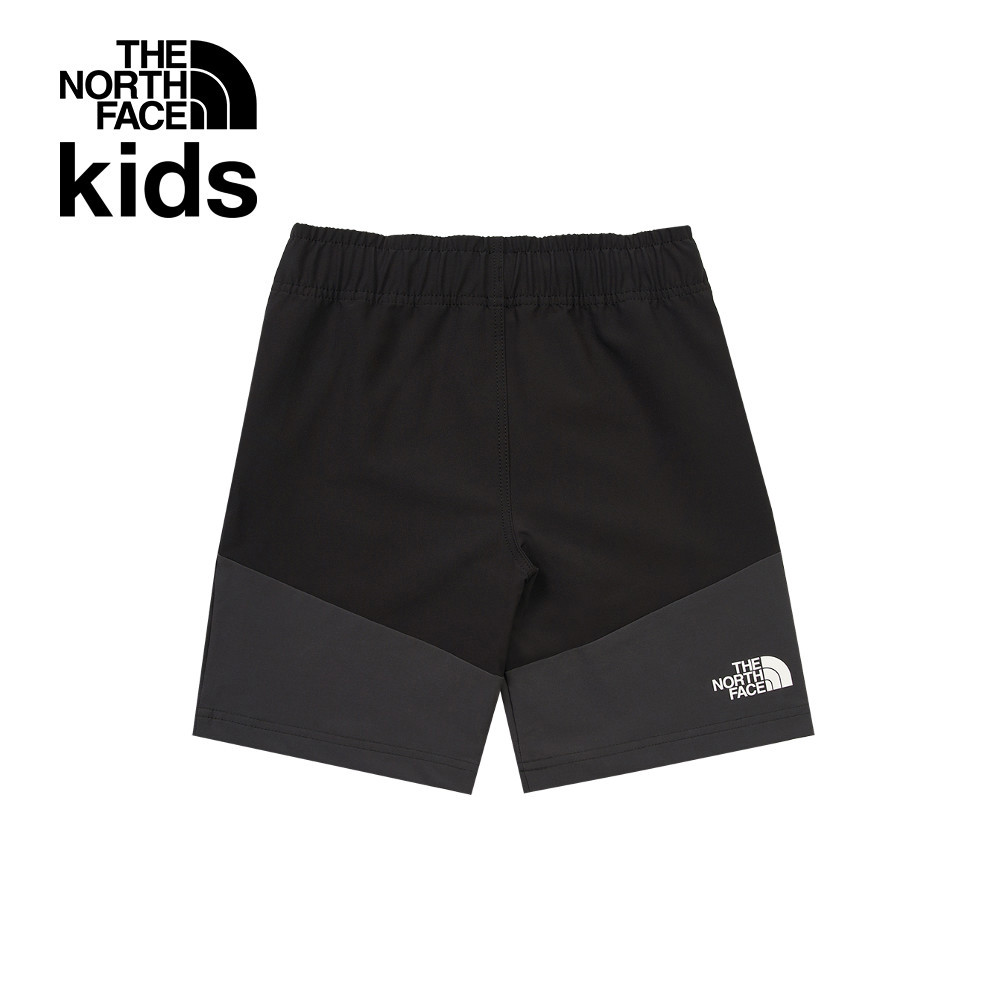 【10/27 00點限時搶購】The North Face北面兒童黑色DWR防潑水短褲｜8AY2KT0