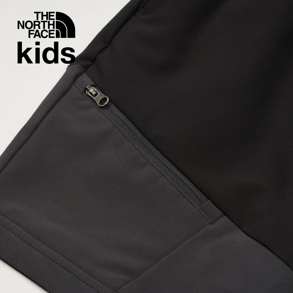 【10/27 00點限時搶購】The North Face北面兒童黑色DWR防潑水短褲｜8AY2KT0