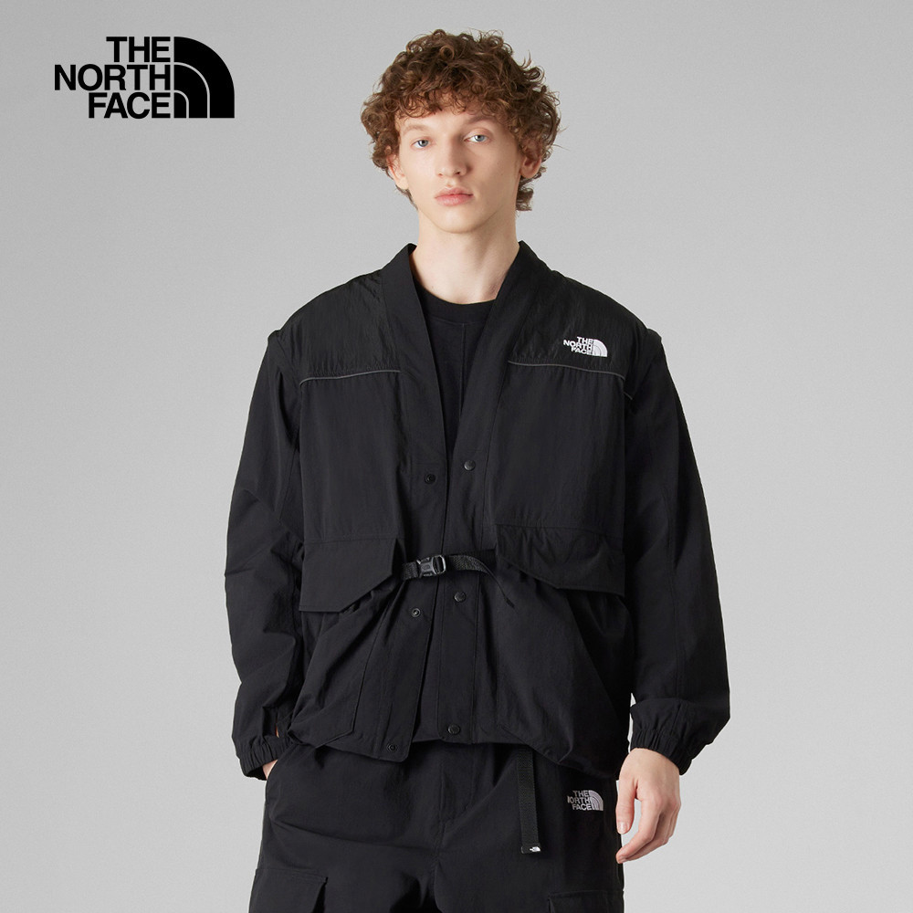 UE男款黑色吸濕排汗長袖襯衫｜8CJQJK3