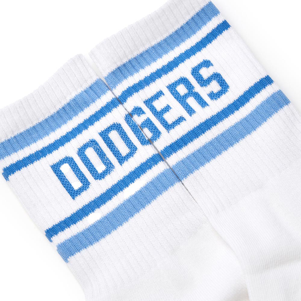 MLB 襪子 中筒襪 Varsity系列 洛杉磯道奇隊 (3ASOMV15N-07BLM)