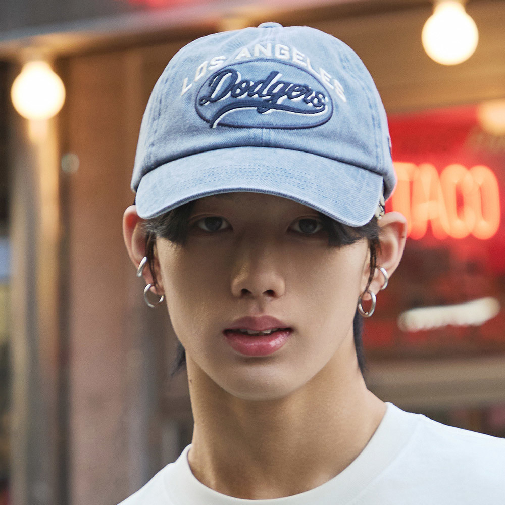 MLB 可調式軟頂棒球帽 Varsity系列 洛杉磯道奇隊 (3ACPV165N-07INS)