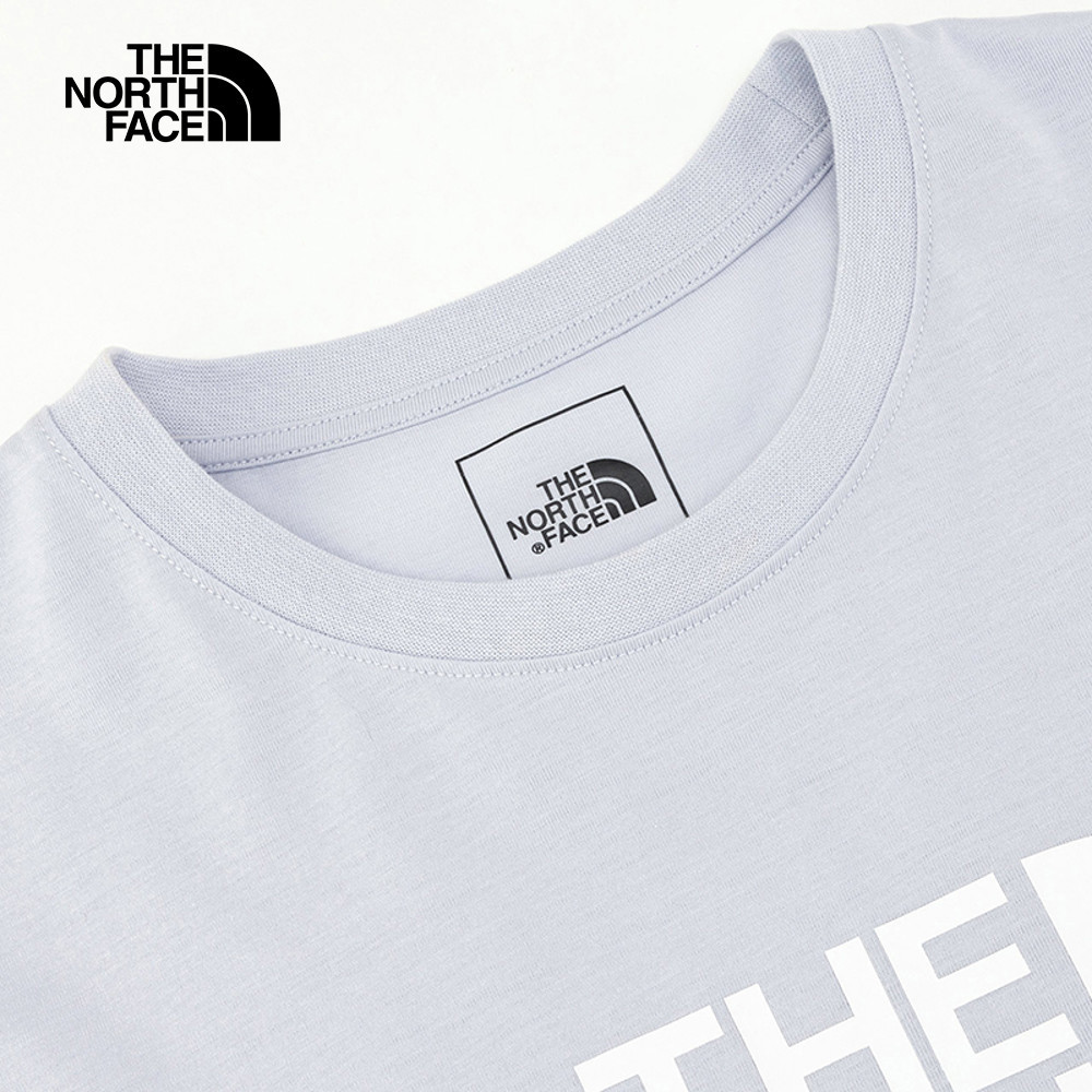 The North Face北面男款灰色吸濕排汗短袖T恤｜88GY0TI