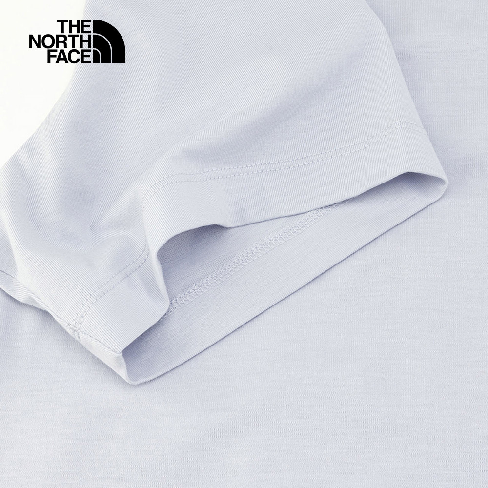 The North Face北面男款灰色吸濕排汗短袖T恤｜88GY0TI