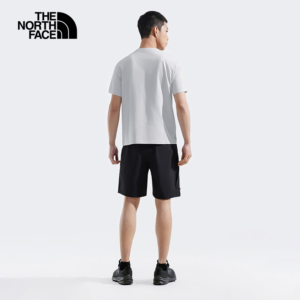 The North Face北面男款灰色吸濕排汗短袖T恤｜88GY0TI