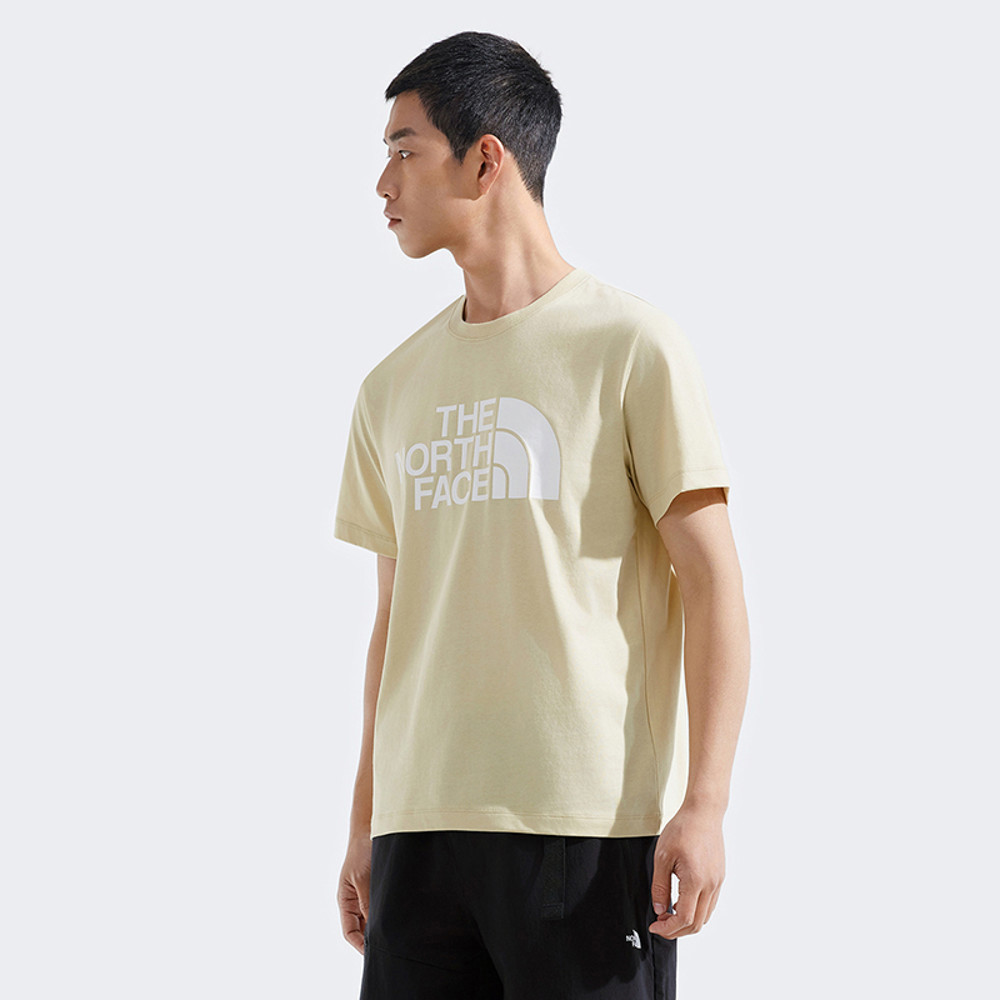 【10/25 12點週末限定】The North Face北面男款米色吸濕排汗短袖T恤｜88GY3X4