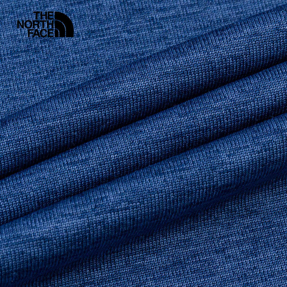 【10/26 00點限時搶購】The North Face北面男款藍色吸濕排汗短袖T恤｜8BYJD1R