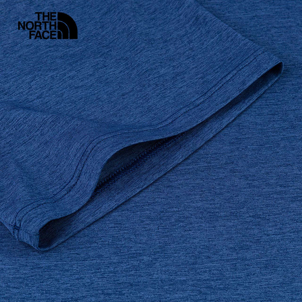 【10/26 00點限時搶購】The North Face北面男款藍色吸濕排汗短袖T恤｜8BYJD1R