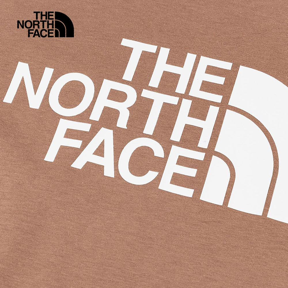 The North Face北面女款棕色吸濕排汗短袖T恤｜8CK96IH