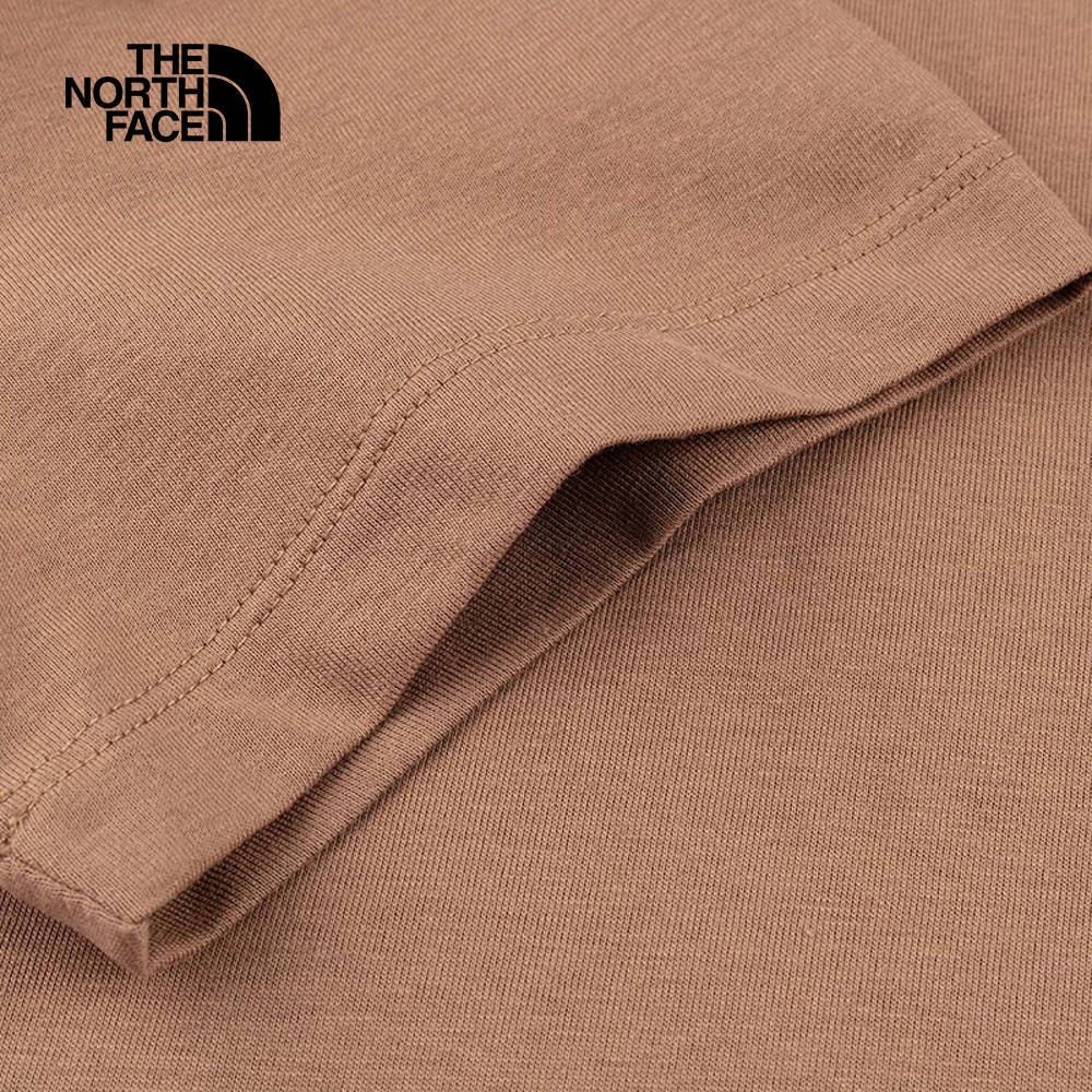 The North Face北面女款棕色吸濕排汗短袖T恤｜8CK96IH