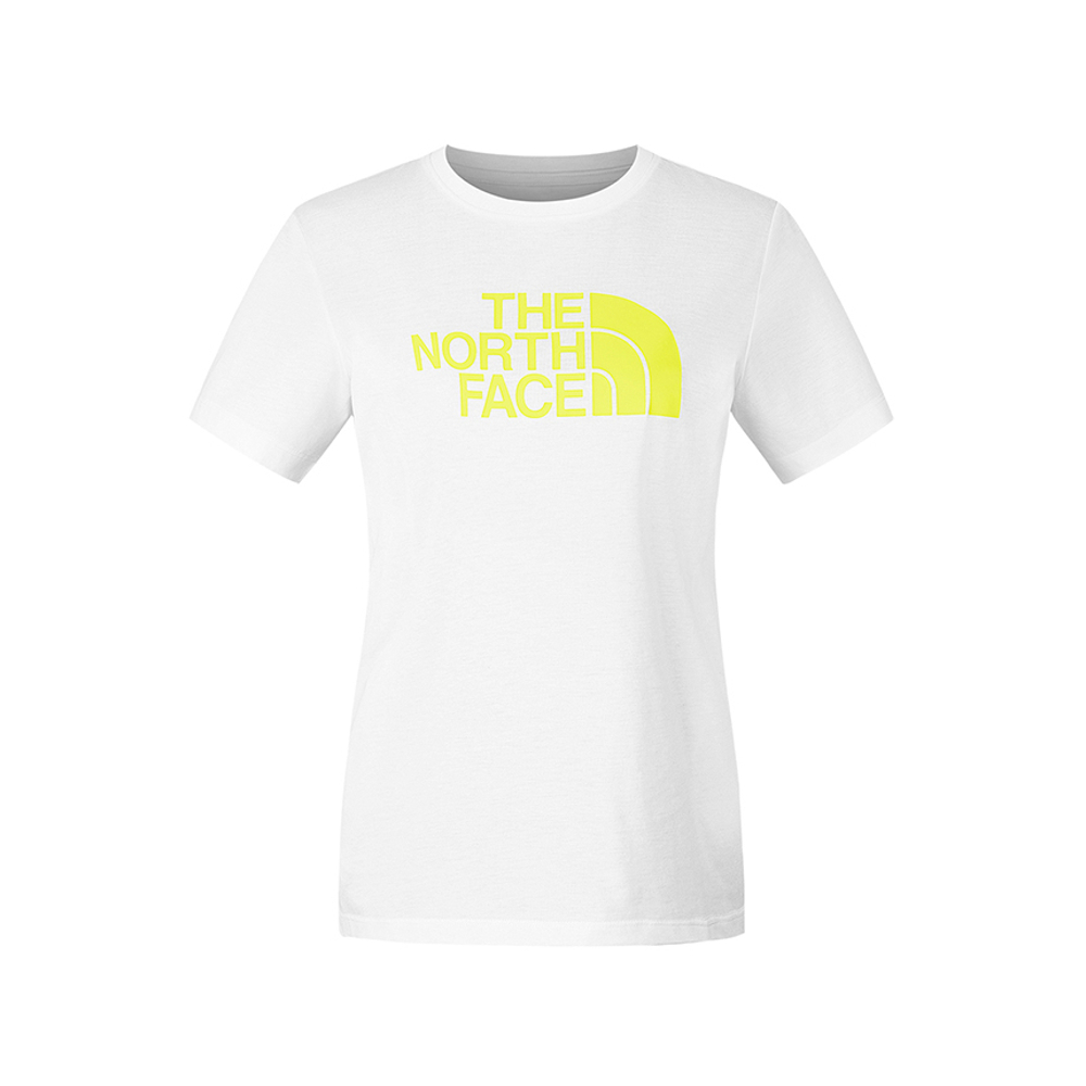 The North Face北面女款白色吸濕排汗短袖T恤｜8CK9FN4