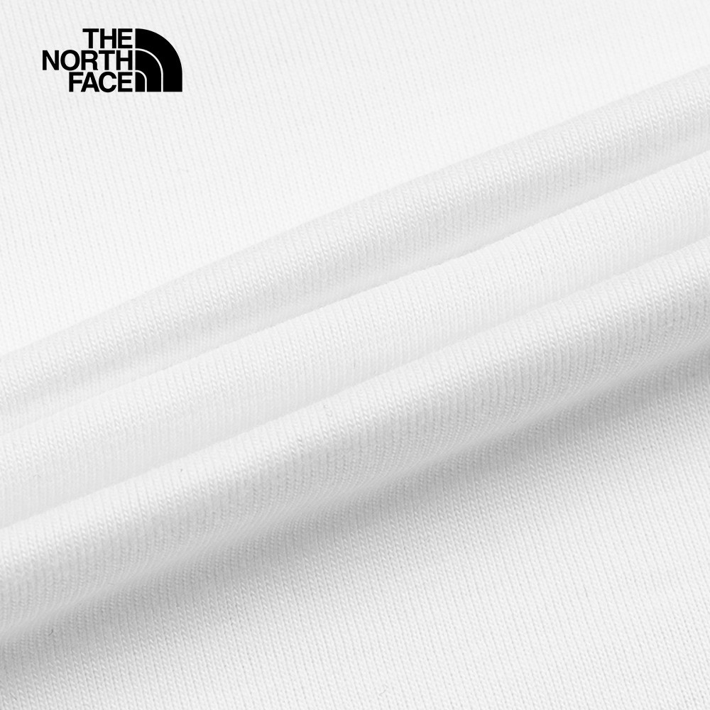 The North Face北面女款白色吸濕排汗短袖T恤｜8CK9FN4