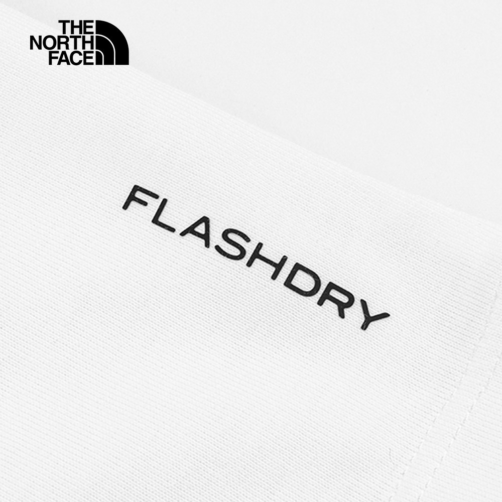 The North Face北面女款白色吸濕排汗短袖T恤｜8CK9FN4