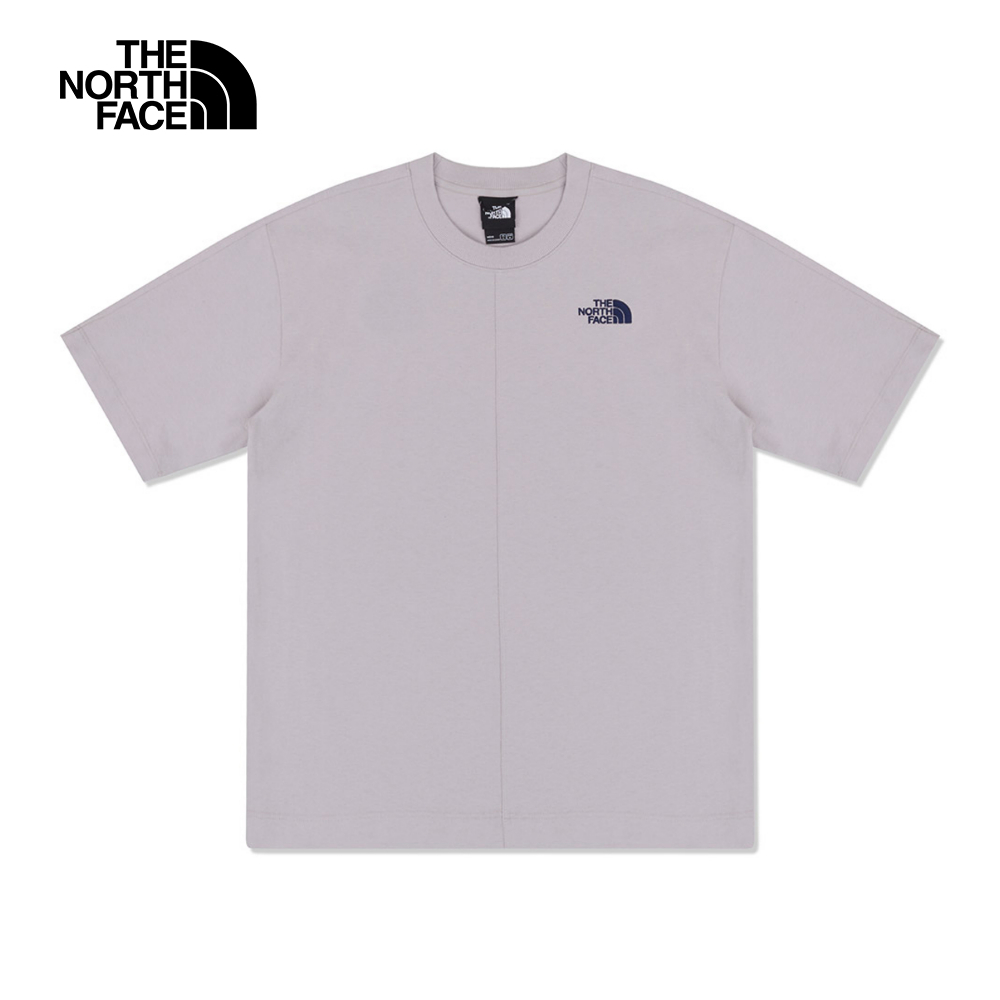 UE男款灰色純棉大尺寸印花短袖T恤｜8CKD1OA