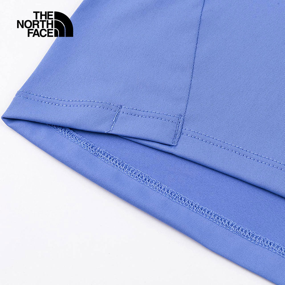 【10/26 12點限時搶購】The North Face北面女款藍色吸濕排汗短袖T恤｜8CYX0YI