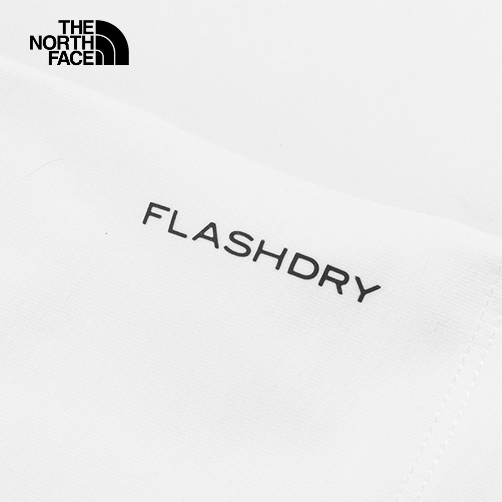 The North Face北面女款白色吸濕排汗短袖T恤｜8D7HFN4