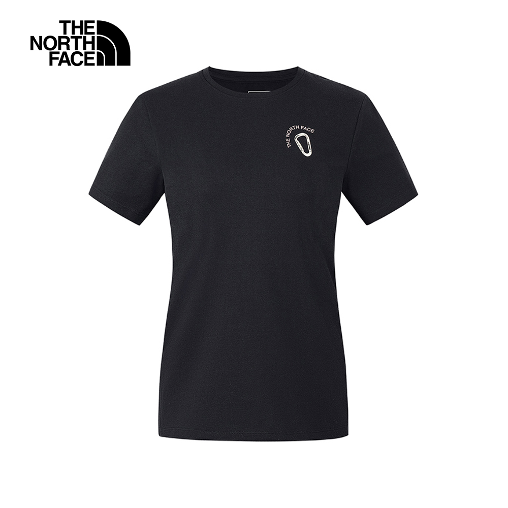 【10/26 12點限時搶購】The North Face北面女款黑色吸濕排汗短袖T恤｜8D7HJK3