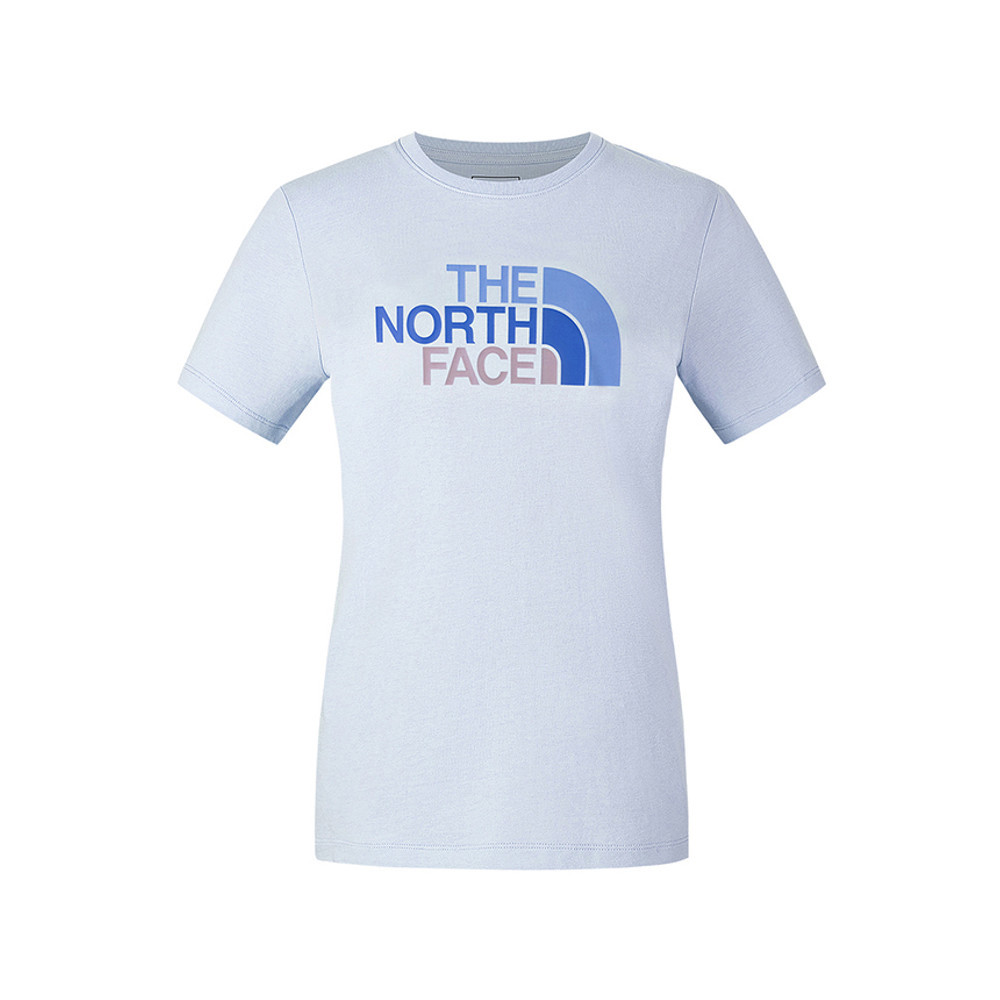 【限時搶購】女款藍色純棉舒適透氣短袖T恤｜8DC90TI