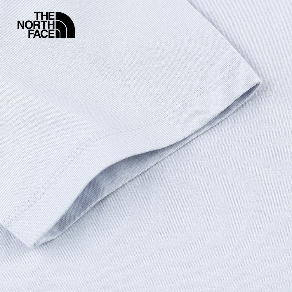 【限時搶購】女款藍色純棉舒適透氣短袖T恤｜8DC90TI