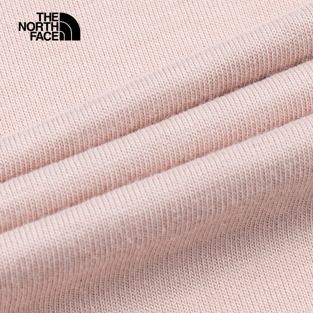 【10/25 00點週末限定】The North Face北面女款粉色純棉舒適透氣短袖T恤｜8DC9LK6