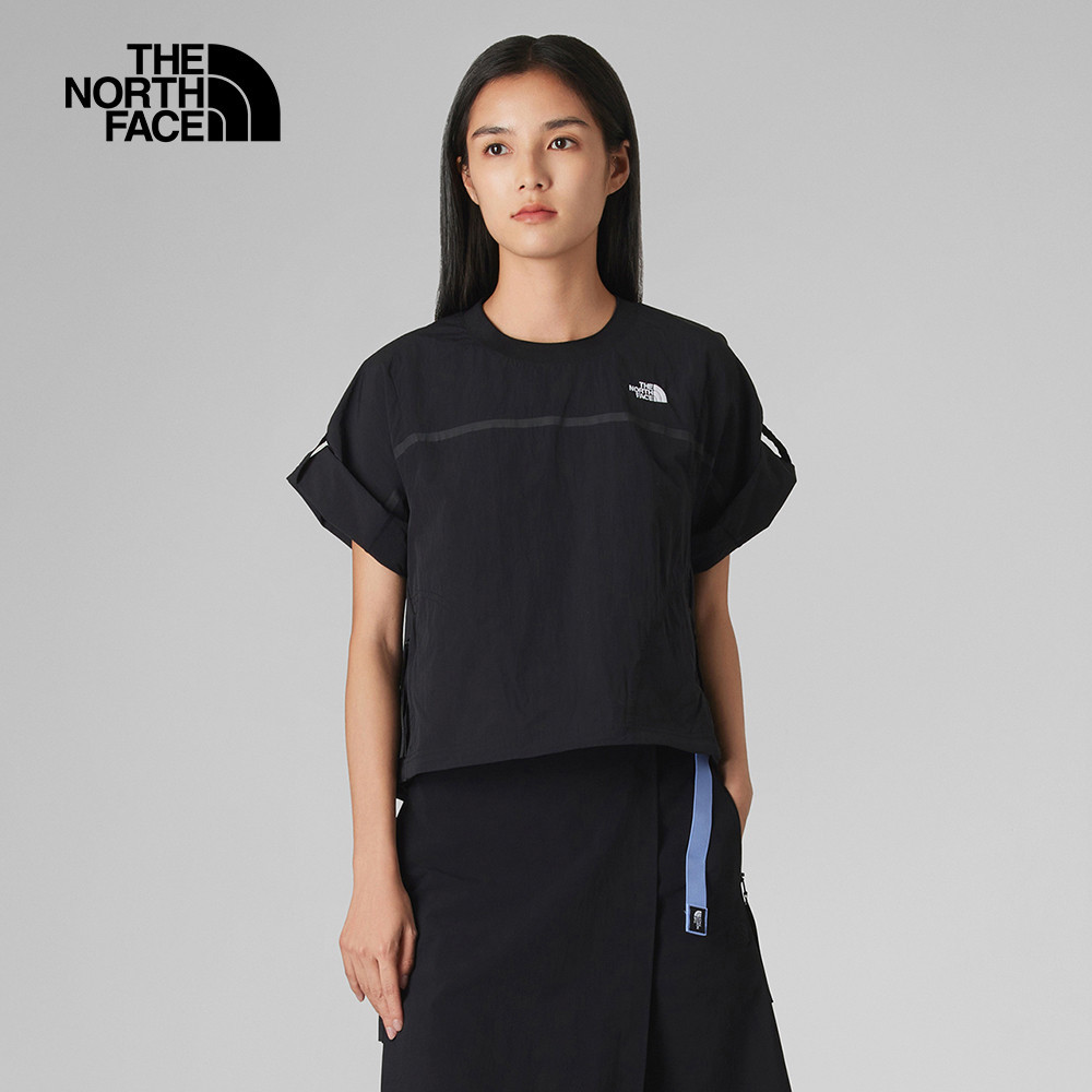UE女款黑色舒適透氣短袖T恤｜8CJ8JK3