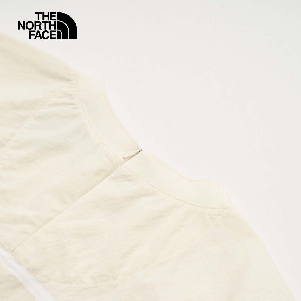 UE女款米白色舒適透氣短袖T恤｜8CJ8QLI
