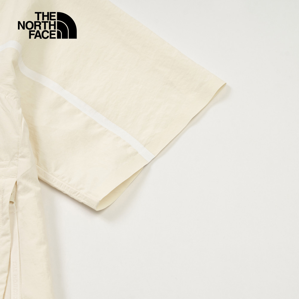 UE女款米白色舒適透氣短袖T恤｜8CJ8QLI