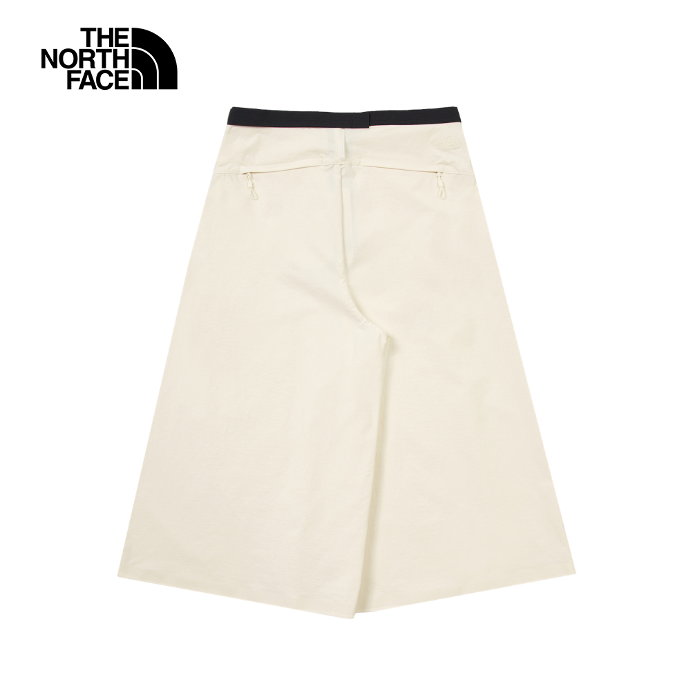 UE女款米白色DWR防潑水休閒長褲｜8CJ9QLI