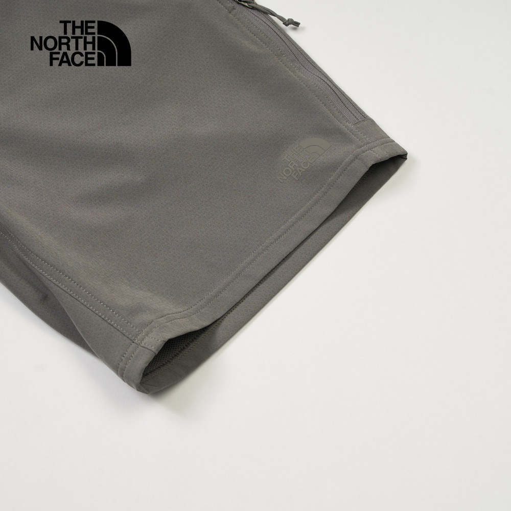 The North Face北面男款灰色舒適透氣休閒短褲｜8EYD0UZ