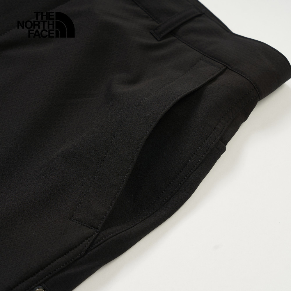 The North Face北面男款黑色舒適透氣休閒短褲｜8EYD4H0