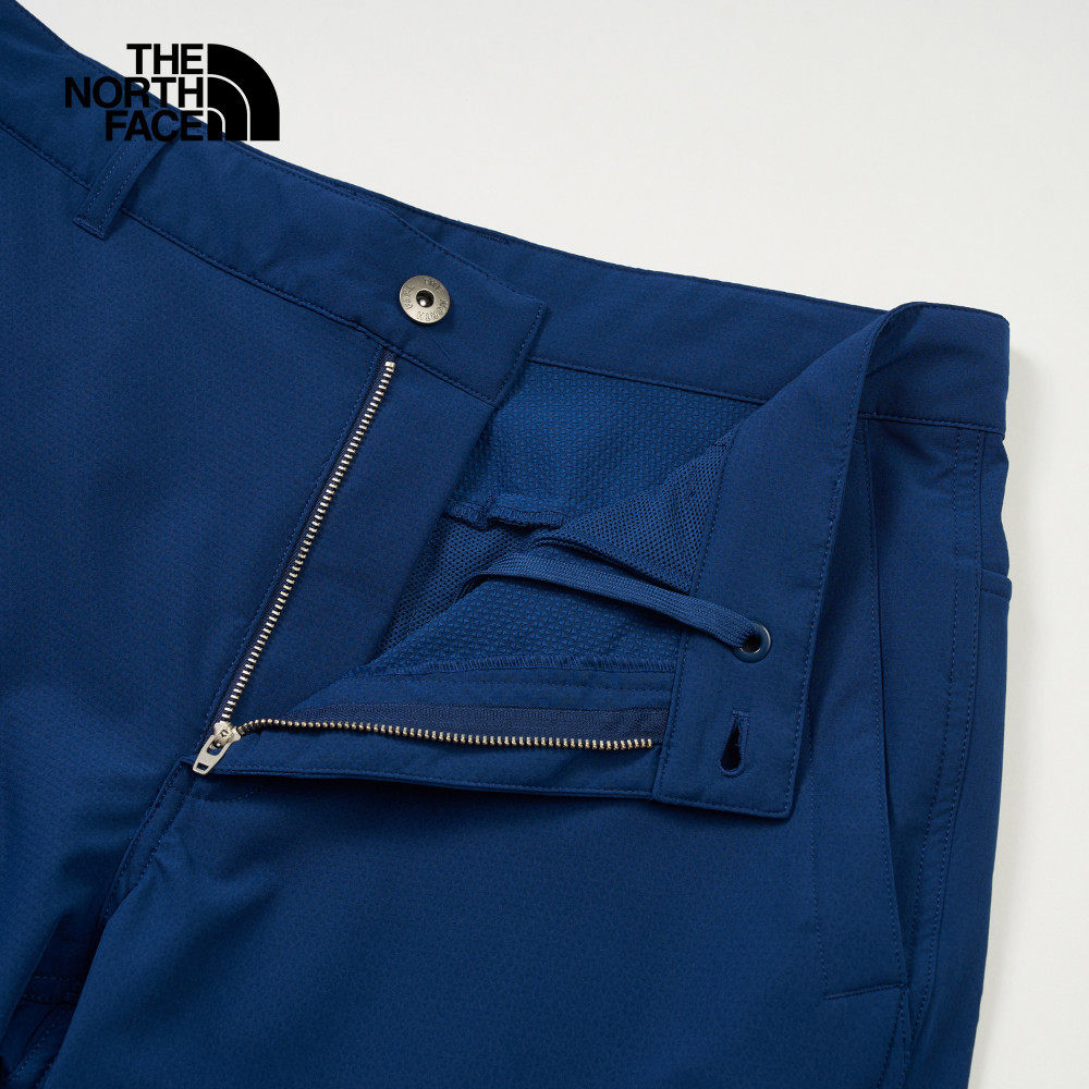 The North Face北面男款藍色舒適透氣休閒短褲｜8EYDD1R