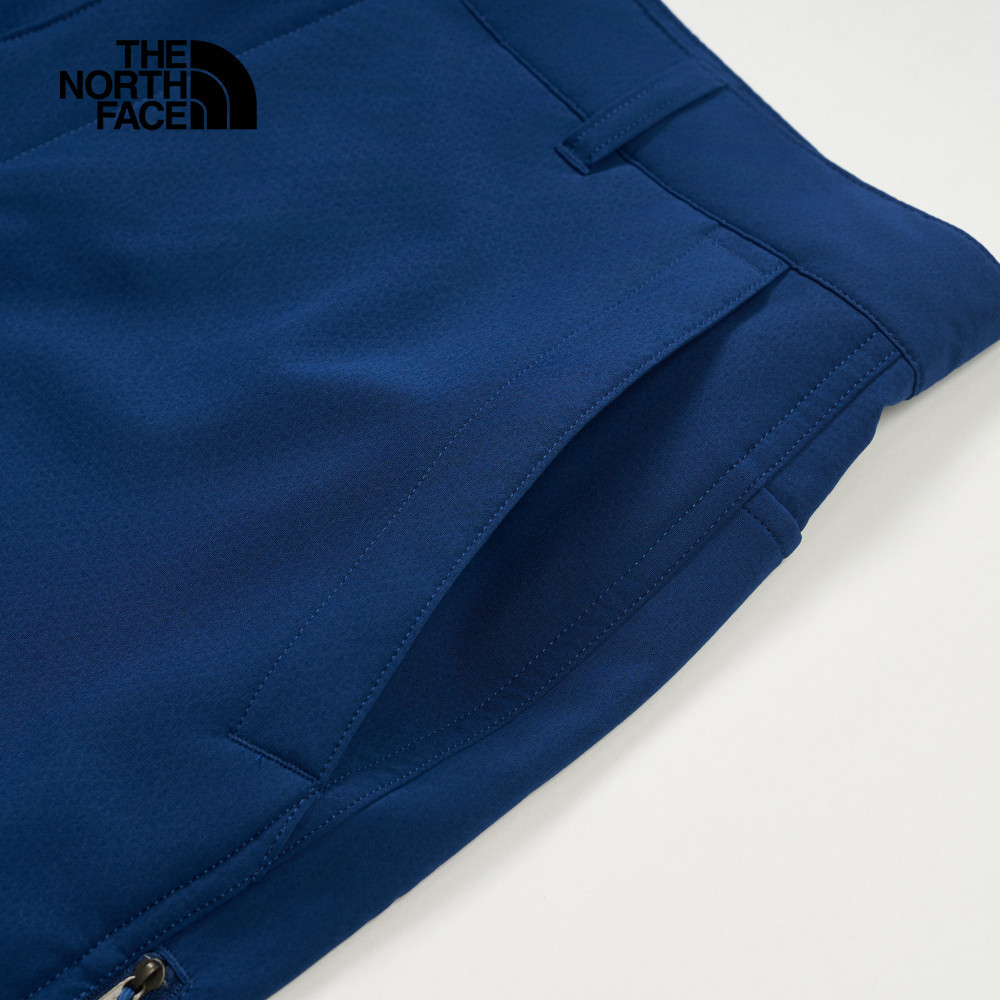 The North Face北面男款藍色舒適透氣休閒短褲｜8EYDD1R