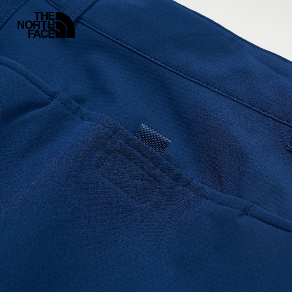 The North Face北面男款藍色舒適透氣休閒短褲｜8EYDD1R