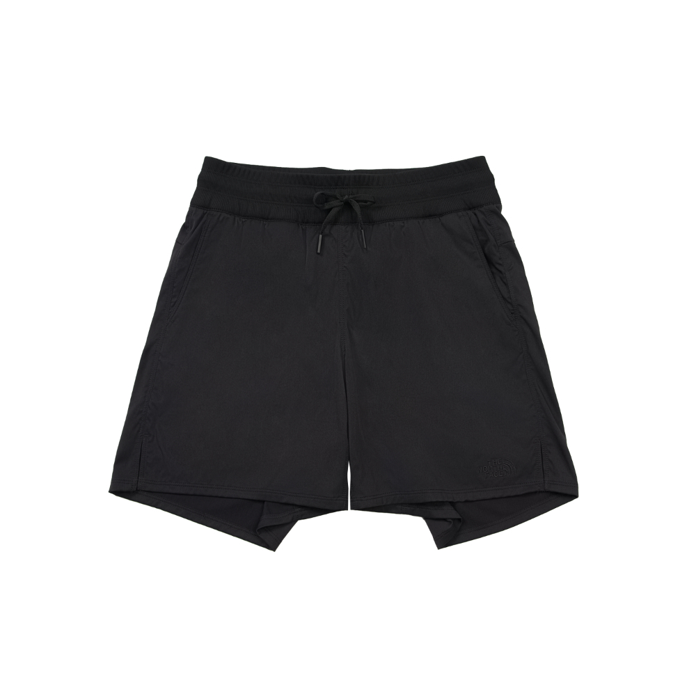 The North Face北面女款黑色舒適透氣休閒短褲｜8EYUJK3