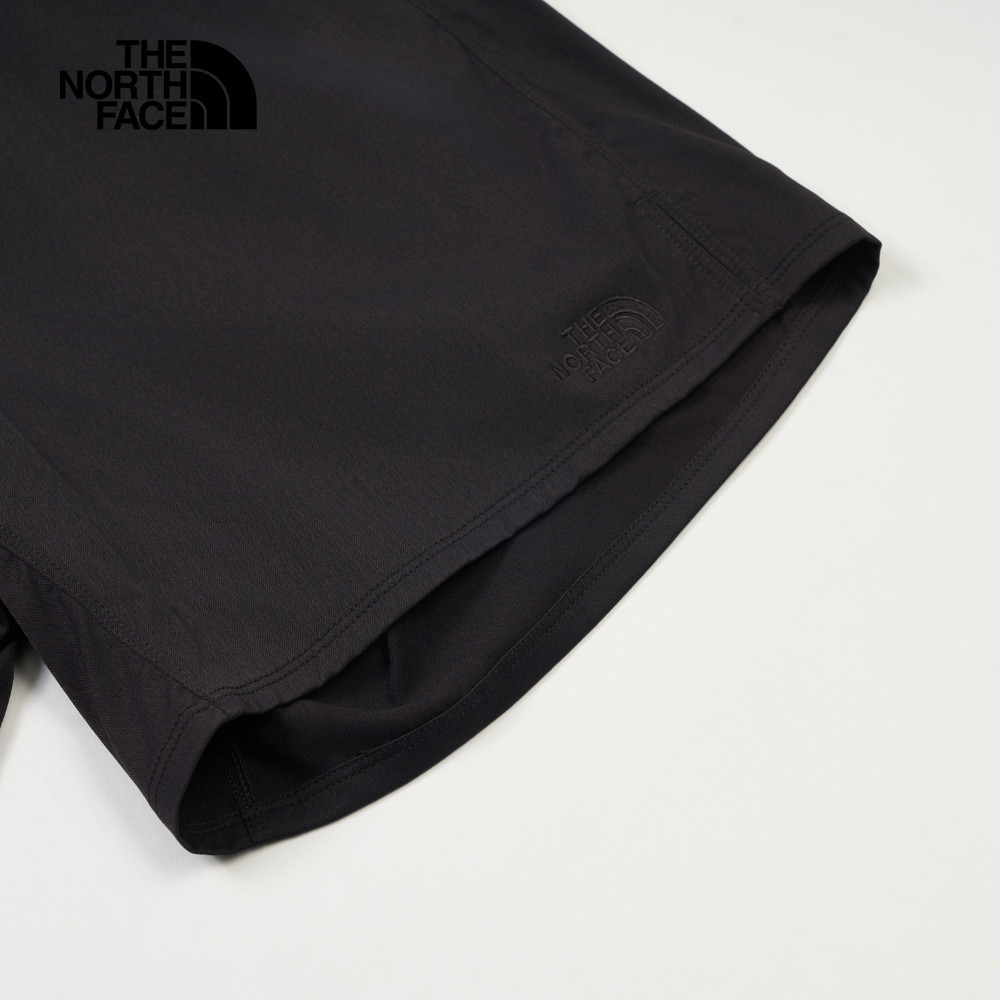 The North Face北面女款黑色舒適透氣休閒短褲｜8EYUJK3