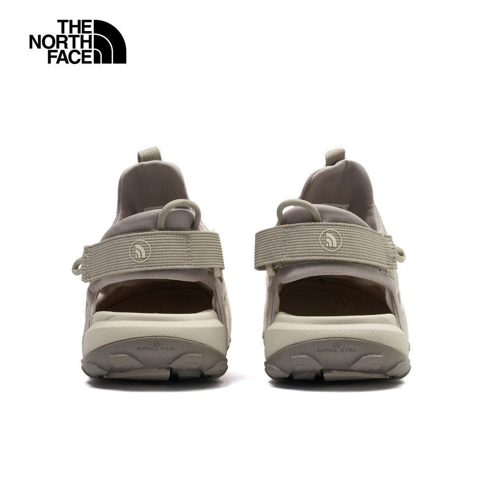 The North Face北面男款米灰拼接抓地可調節鞋帶舒適涼鞋｜83NL6S4