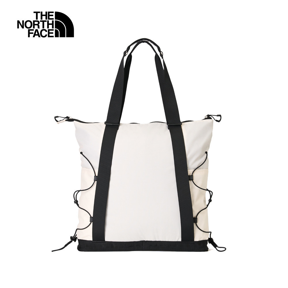 The North Face北面男女款白色背提兩用托特包｜52SV4Q7