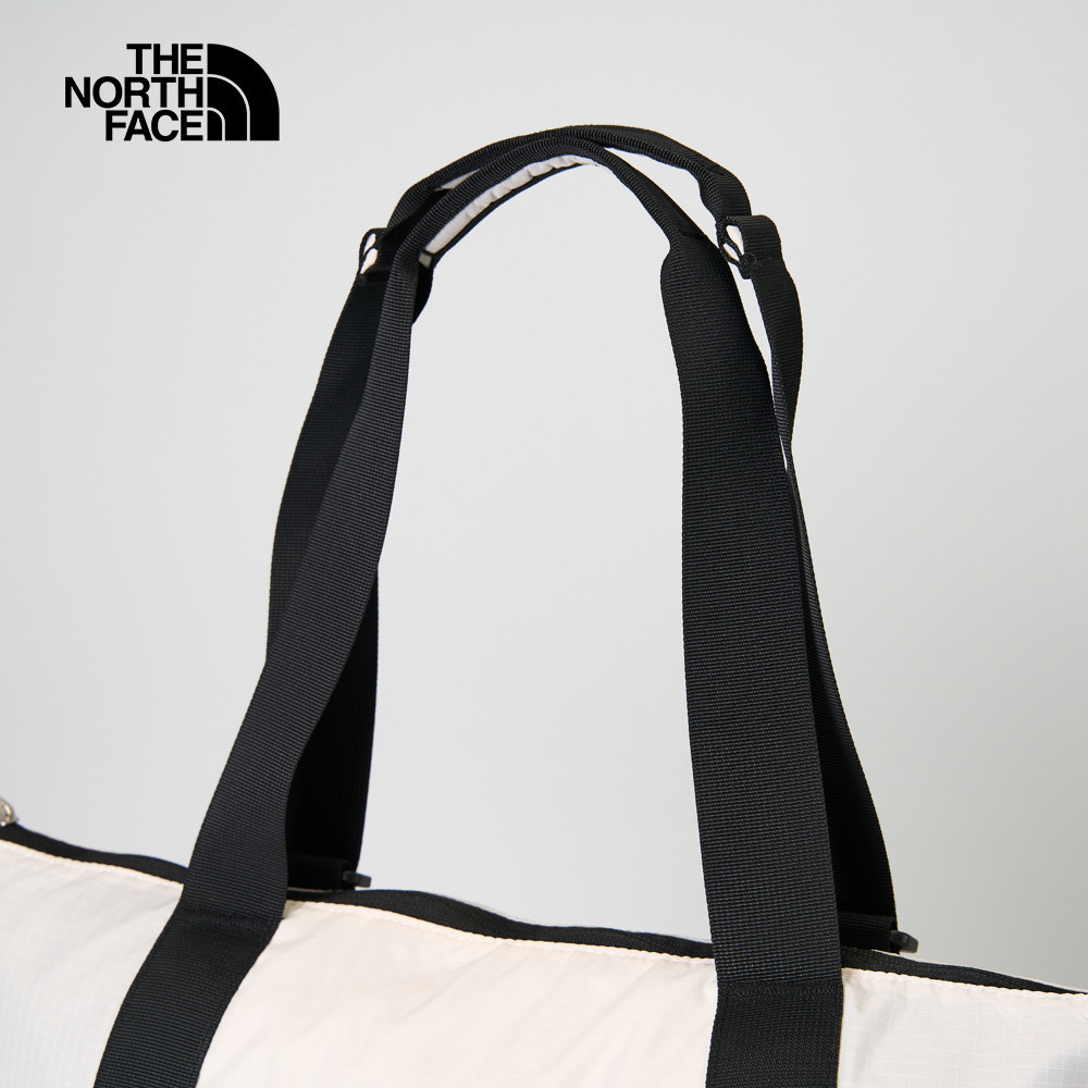 The North Face北面男女款白色背提兩用托特包｜52SV4Q7