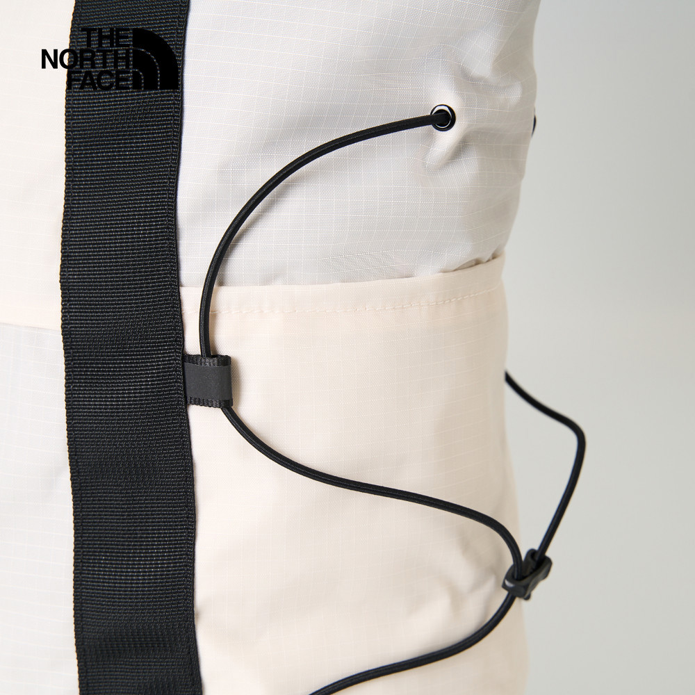 The North Face北面男女款白色背提兩用托特包｜52SV4Q7