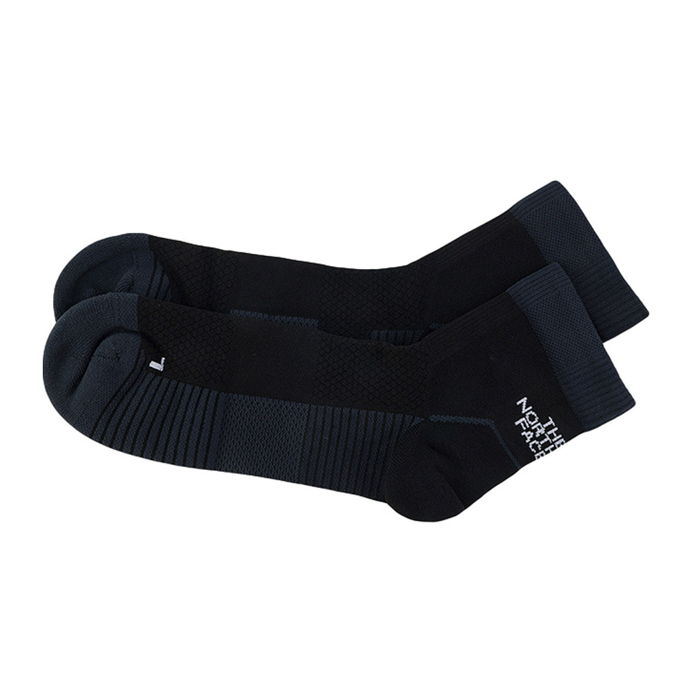 The North Face北面男女款黑色舒適透氣襪子｜882EJK3