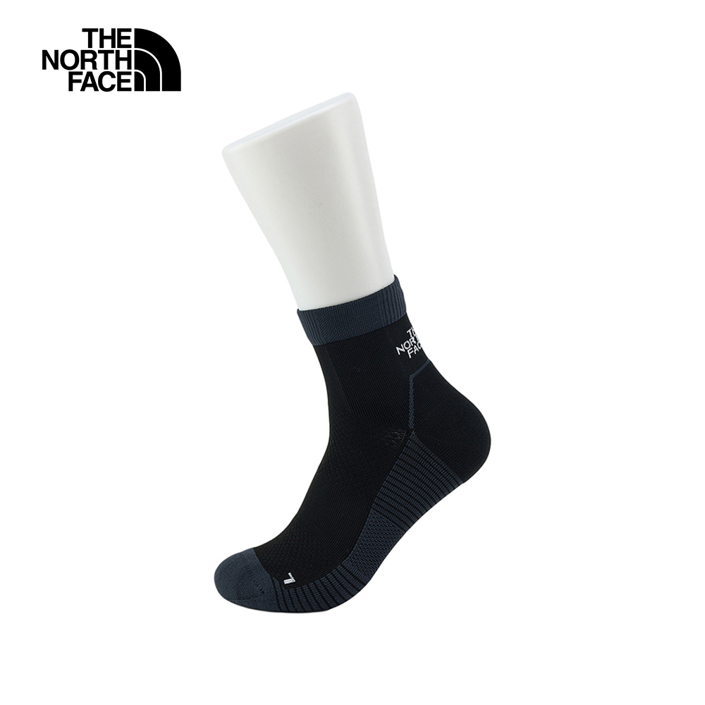 The North Face北面男女款黑色舒適透氣襪子｜882EJK3