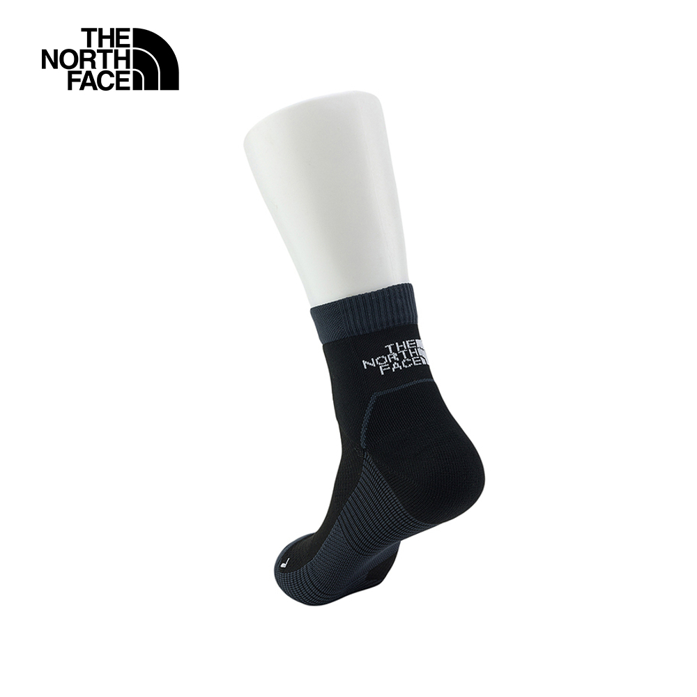 The North Face北面男女款黑色舒適透氣襪子｜882EJK3