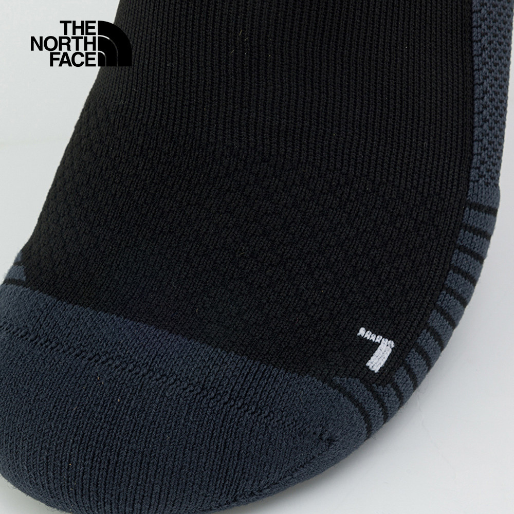 The North Face北面男女款黑色舒適透氣襪子｜882EJK3