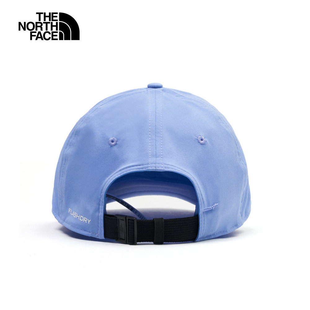 The North Face北面男女款藍色吸濕排汗運動帽｜8A270YI