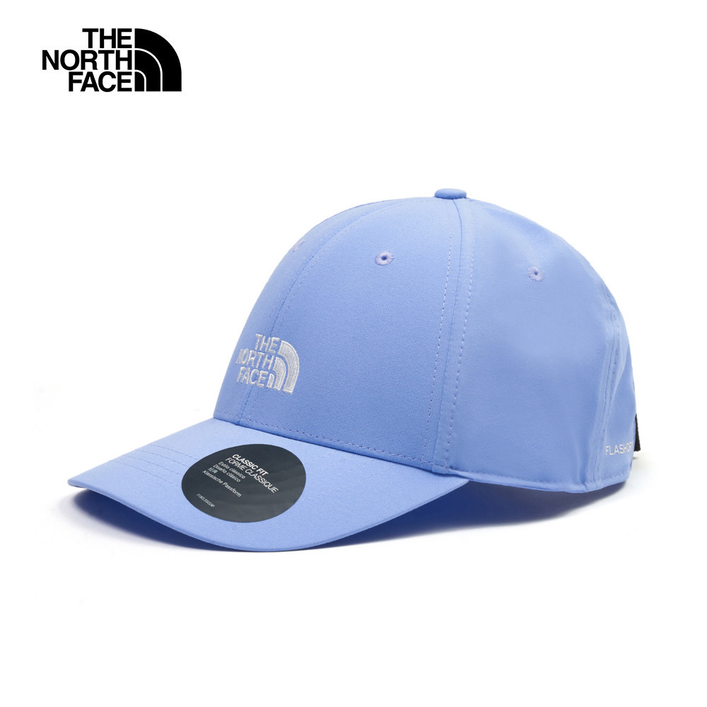 The North Face北面男女款藍色吸濕排汗運動帽｜8A270YI