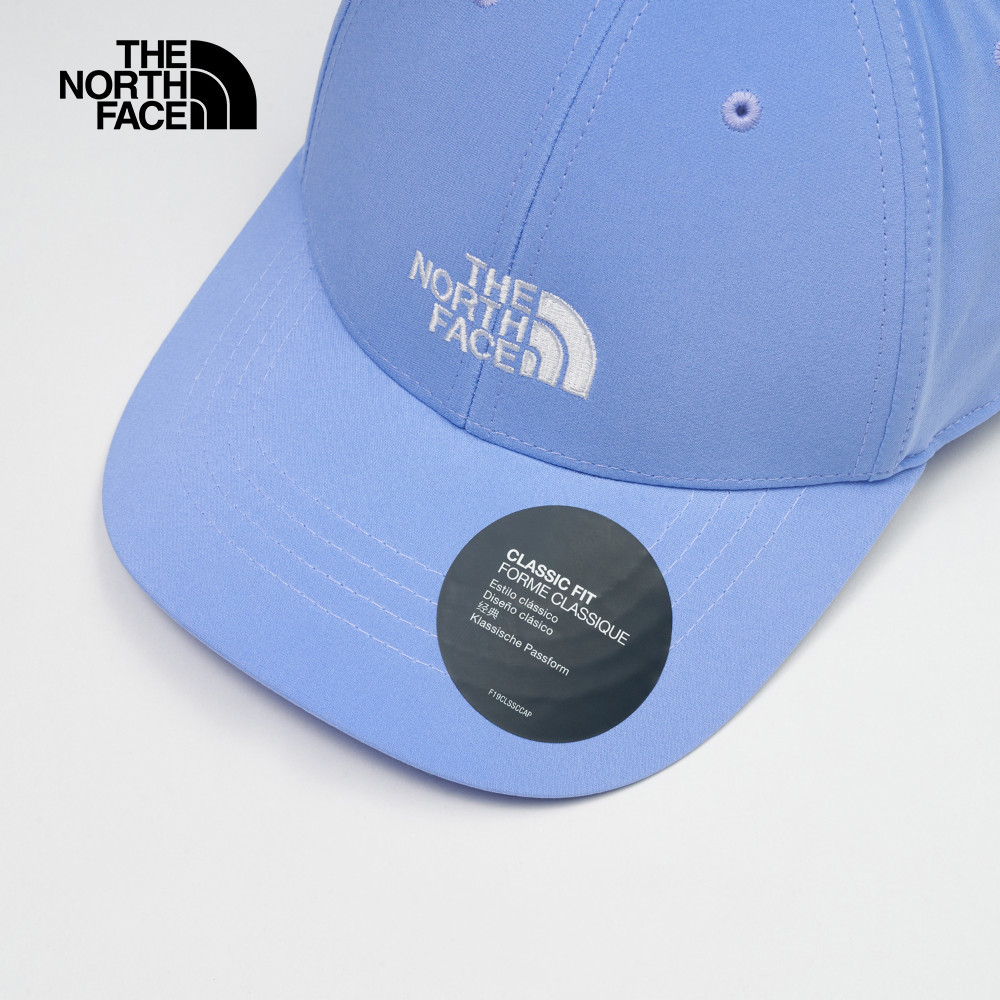 The North Face北面男女款藍色吸濕排汗運動帽｜8A270YI