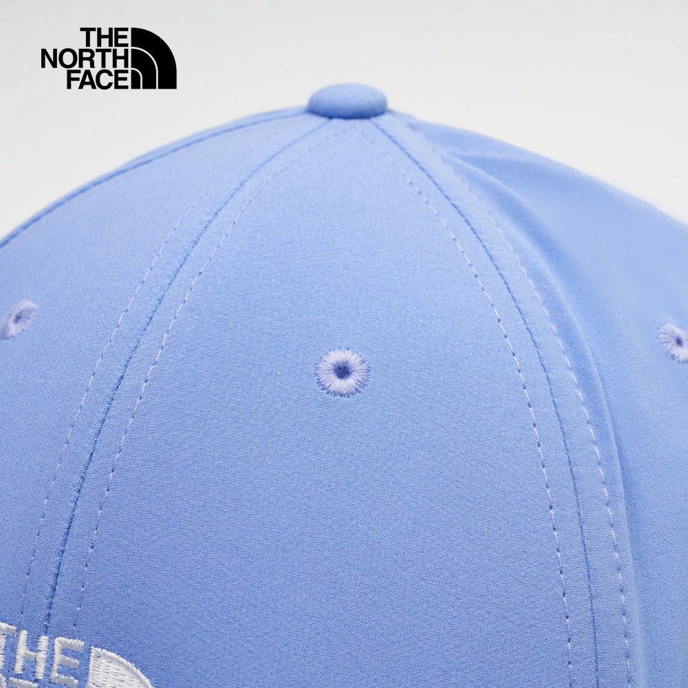 The North Face北面男女款藍色吸濕排汗運動帽｜8A270YI